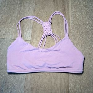 Lululemon - lilac strappy sports bra size 8